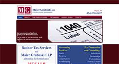 Desktop Screenshot of maiergrabuski.com